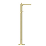 Nero Bianca Floor Standing Bath Mixer With Hand Shower | Brushed Gold |