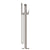 Nero Bianca Floor Standing Bath Mixer With Hand Shower | Brushed Nickel |