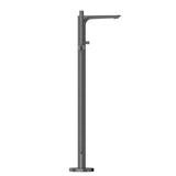 Nero Bianca Floor Standing Bath Mixer With Hand Shower | Gun Metal |