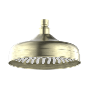 Nero York Shower Head 200mm, Aged Brass