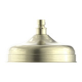 Nero York Shower Head 200mm | Aged Brass |