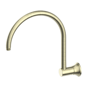 Nero York Shower Arm, Aged Brass