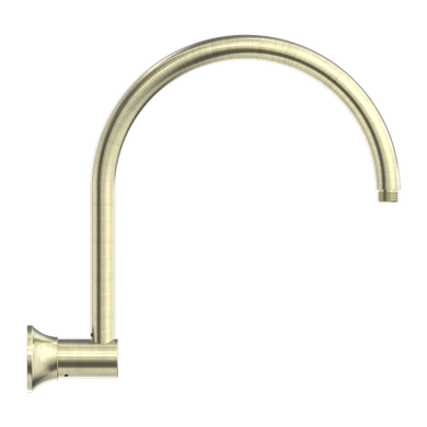 Nero York Shower Arm | Aged Brass |