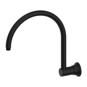 Nero York Shower Arm, Matte Black