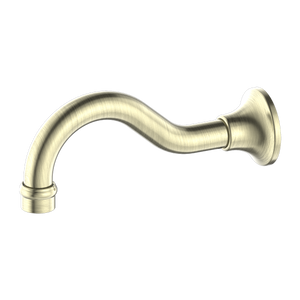 Nero York Basin/Bath Spout Only, Aged Brass