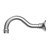 Nero York Basin/Bath Spout Only | Chrome |