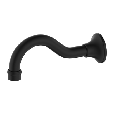 Nero York Basin/Bath Spout Only | Matte Black |