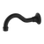 Nero York Basin/Bath Spout Only | Matte Black |