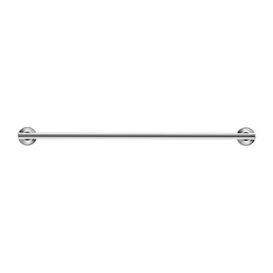 Nero York Single Towel Rail 600mm | Chrome |