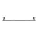 Nero York Single Towel Rail 600mm | Chrome |