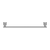 Nero York Single Towel Rail 600mm | Chrome |