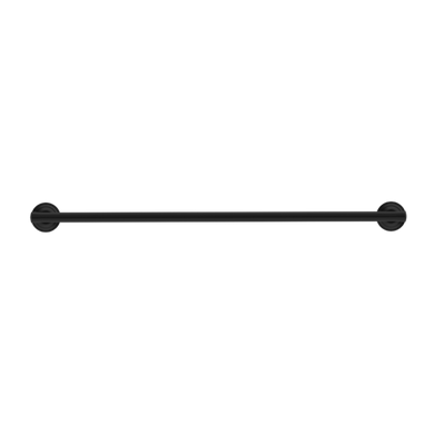 Nero York Single Towel Rail 600mm | Matte Black |