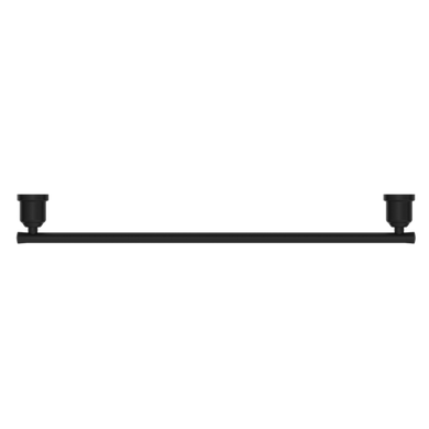 Nero York Single Towel Rail 600mm | Matte Black |