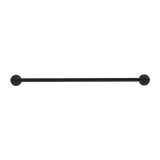 Nero York Double Towel Rail 600mm | Matte Black |