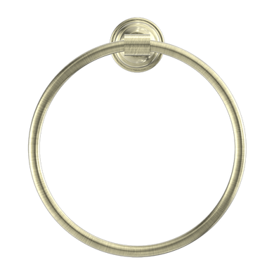 Nero York Towel Ring | Aged Brass |