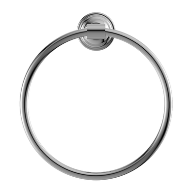 Nero York Towel Ring | Chrome |