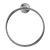 Nero York Towel Ring | Chrome |