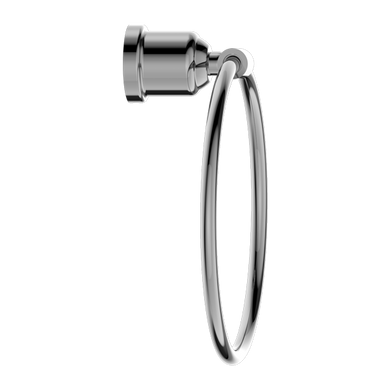 Nero York Towel Ring | Chrome |