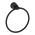 Nero York Towel Ring | Matte Black |