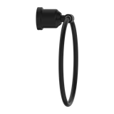 Nero York Towel Ring | Matte Black |