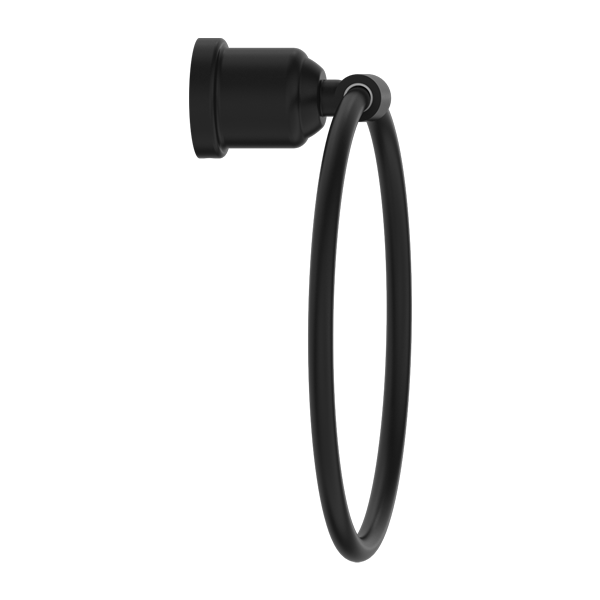 Nero York Towel Ring  | Matte Black |