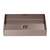 Nero 550mm x 352mm Rectangle Stainless Steel Basin, Brushed Bronze