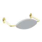 Nero Mecca Care DDA Toilet Backrest | Brushed Gold |