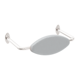 Nero Mecca Care DDA Toilet Backrest | Brushed Nickel |