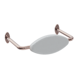 Nero Mecca Care DDA Toilet Backrest | Brushed Bronze |