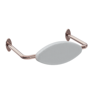 Nero Mecca Care DDA Toilet Backrest | Brushed Bronze |