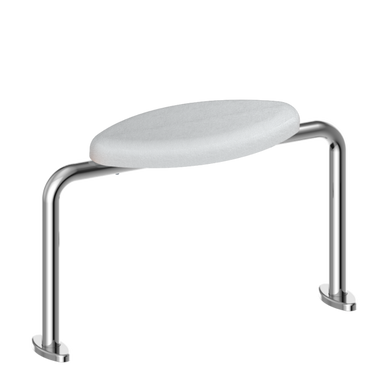 Nero Mecca Care DDA Toilet Backrest | Chrome |
