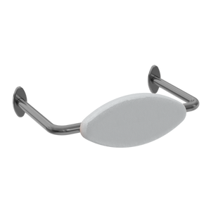 Nero Mecca Care DDA Toilet Backrest | Gun Metal |