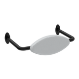 Nero Mecca Care DDA Toilet Backrest | Matte Black |