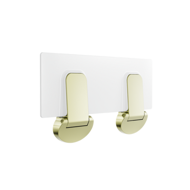 Nero Mecca Care Shower Seat 960x330mm | Brushed Gold |
