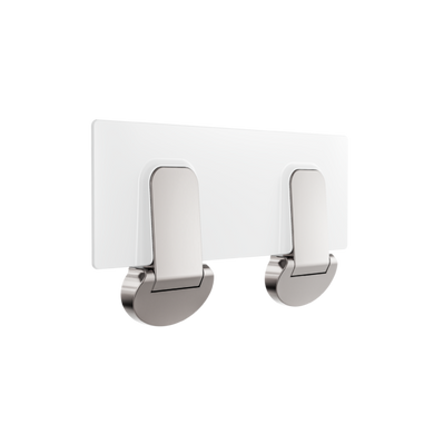 Nero Mecca Care Shower Seat 960x330mm | Brushed Nickel |