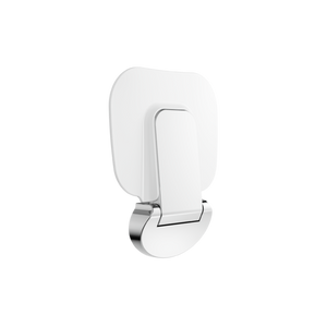 Nero Mecca Care Shower Seat 400x330mm | Chrome |