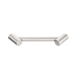 Nero Mecca Care 25mm Footrest Corner Grab Rail 215mm| Brushed Nickel |