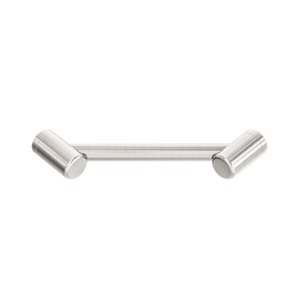Nero Mecca Care 25mm Footrest Corner Grab Rail 215mm| Brushed Nickel |