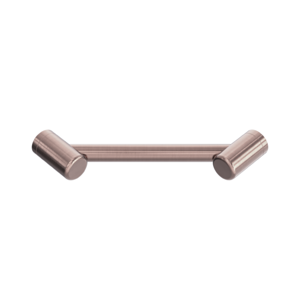 Nero Mecca Care 25mm Footrest Corner Grab Rail 215mm| Brushed Bronze |