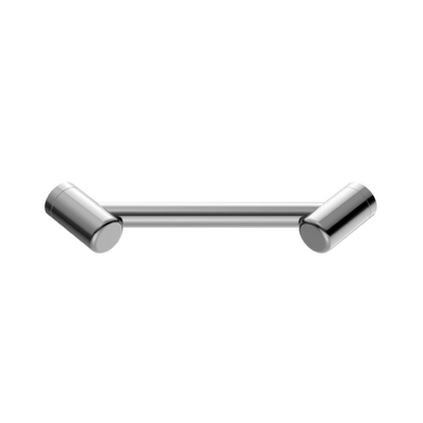 Nero Mecca Care 25mm Footrest Corner Grab Rail 215mm | Chrome |