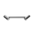 Nero Mecca Care 25mm Footrest Corner Grab Rail 215mm | Chrome |
