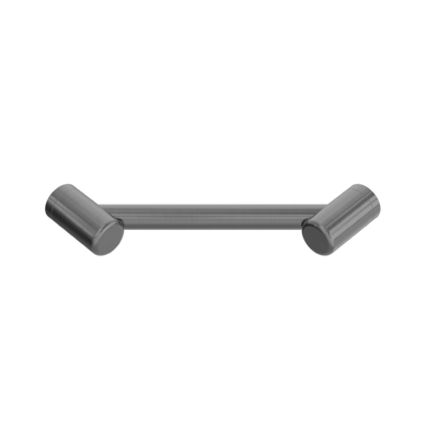 Nero Mecca Care 25mm Footrest Corner Grab Rail 215mm | Gunmetal|
