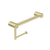 Nero Mecca Care 25mm Toilet Roll Rail 300mm | Brushed Gold |