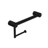 Nero Mecca Care 25mm Toilet Roll Rail 300mm | Matte Black |