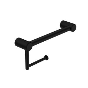 Nero Mecca Care 25mm Toilet Roll Rail 300mm | Matte Black |