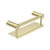 Nero Mecca Care 25mm Grab Rail With Shelf 300mm | Brushed Gold |