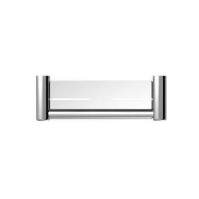 Nero Mecca Care 25mm Grab Rail With Shelf 300mm | Chrome |
