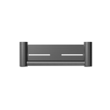 Nero Mecca Care 25mm Grab Rail With Shelf 300mm | Gun Metal |