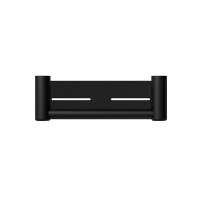 Nero Mecca Care 25mm Grab Rail With Shelf 300mm | Matte Black |