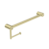 Nero Mecca Care 25mm Toilet Roll Rail 450mm | Brushed Gold |